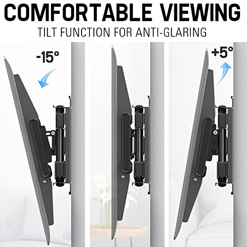 Mounting Dream Full Motion TV Mount for 4275 inch TVs, TV Wall Mount