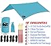 Chill Gorilla 10x10 Swallowtail Hammock Rain Fly Camping Tarp. Ripstop Nylon. 170