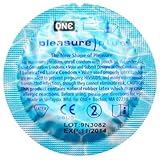 One Pleasure Plus 12 Latex Condoms Jar