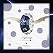ATHENAIE Murano Glass 925 Sterling Silver Clear CZ Blink Dark Blue Star Charms Bead for Bracelet