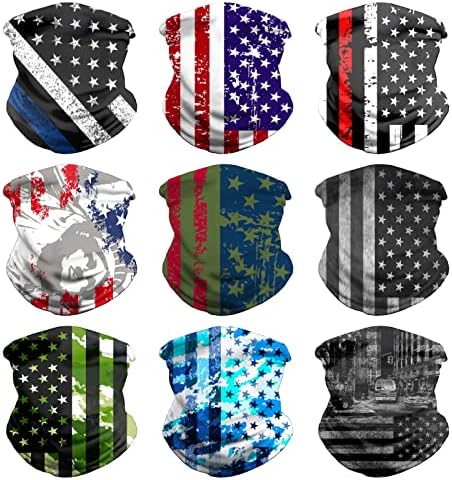 VCZUIUC Headwear Bandana Head Wrap Face Scarf Mask Neck Warmer