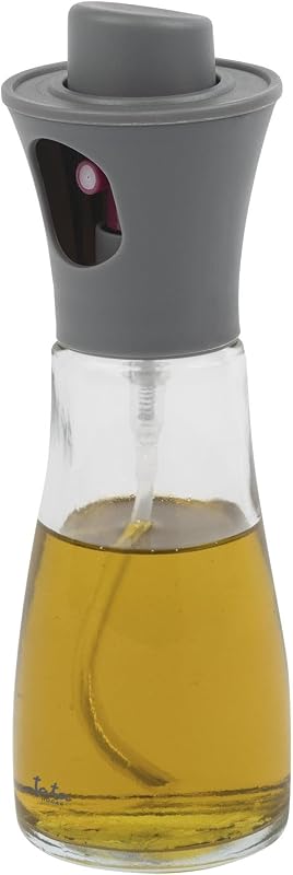 HOGAR HACC4545 - Pulverizador de Aceite para Cocina 150 ml, Spray de Aceite de Vidrio Reutilizable, Dosificación Uniforme, Pulverizador para Air Fryer, Ensaladas, Barbacoa, Sin BPA