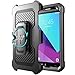 SUPCASE Unicorn Beetle Pro Series Case Designed for Galaxy J3 Emerge, Full-body Rugged Holster Case with Built-in Screen Protector for Samsung Galaxy J3 Emerge (2017 Release) (Black)