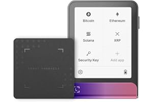 Ledger Flex - Crypto Touchscreen Signer - securely Manage All Your Digital Assets and Identity via The Ledger Wallet app (Crimson Magenta)