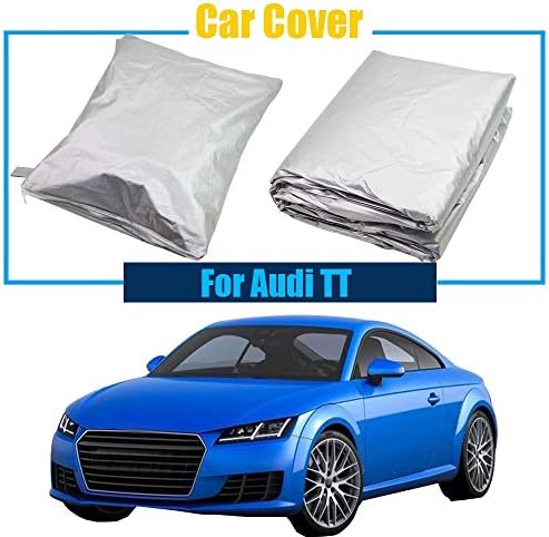 ERQINGCZ Waterproof Car Cover Full Car Cover Anti Uv Rain Snow Sun Resistant Car Sun Shade Accessories Dustproof For Audi Tt