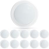 ECOELER 10 Pack 6" LED Disk Light, Dimmable Flush Mount Ceiling Downlight, 16.5W 1000Lm, 5000K Daylight, LED Disc Light Installs into J-Box or Recessed Can, ETL & FCC Listed