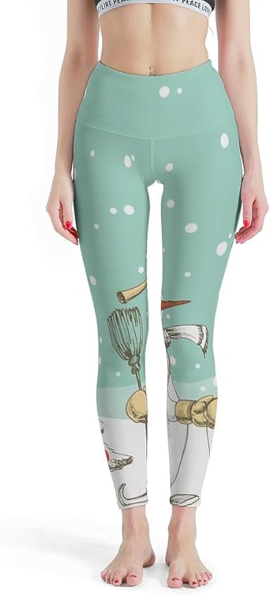 christmas yoga leggings