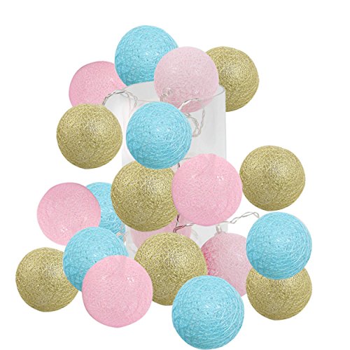 2 5m 20 Led Gender Reveal Party Supplies Boy Or Girl Baby Shower