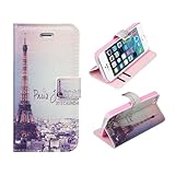 Suppion 1pc New Fashion Wallet Case for Iphone 5 5s
