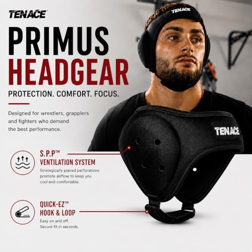 Tenace Ear Muffs for Wrestling, Grappling, MMA, BJJ, Rugby, Martial Arts