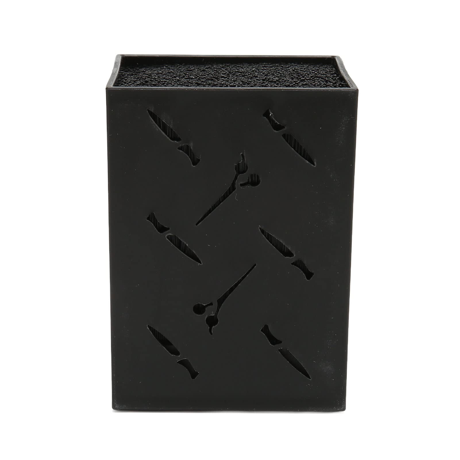 FILFEEL Scissors Holder, Hairdressing Barber Tools Storage Box for Home Salon Hair Clips Comb Organizer - Slip Proof Bottom