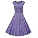 TOTINA Vintage 1950's Floral Spring Garden Party Picnic Dress Party Cocktail Dress