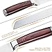 Serrated Bread Knife 8 Inch - High Carbon Ultra Sharp Stainless Steel Kitchen Knife with Wood Handle,for Cutting Crusty Breads Cake by Moone (New)