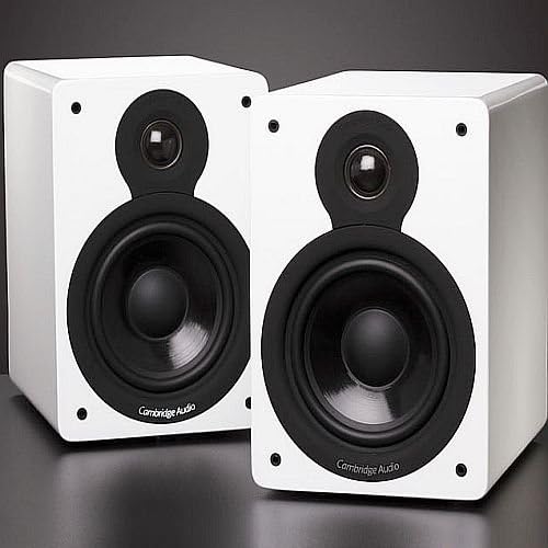 Cambridge Audio Minx XL Bookshelf Speakers in White Lacquer (Pair)