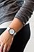 Viable Harvest Women's Wood Watch, Natural Red Sandalwood with Genuine White Leather Strap and Gift Box