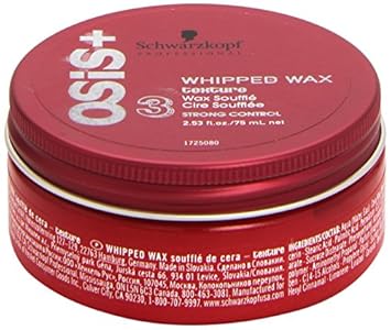 Schwarzkopf Osis Plus Whipped Wax 75 Ml Many Different Gells And