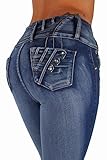 Style K584- Colombian Design, High Waist, Butt Lift, Levanta Cola, Skinny Jeans