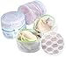 Homyfort Mesh Laundry Bag for Delicates, Underwear, Bra Wash Bags for Washing Machine with Sturdy Zipper Set of 3