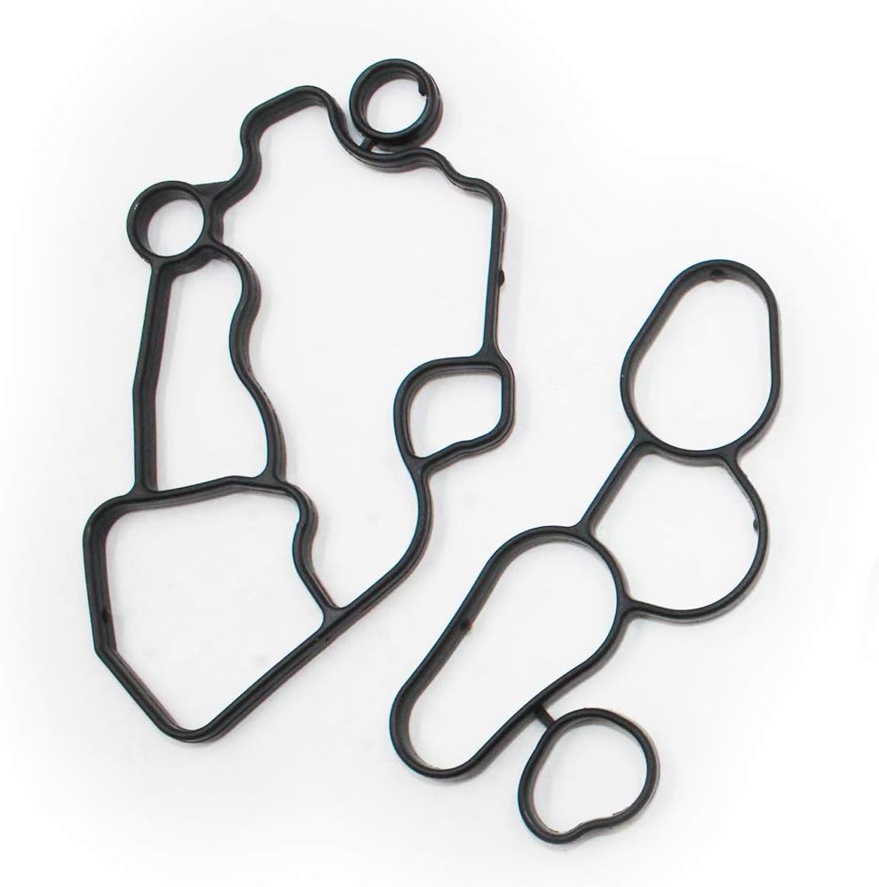 06D117070 06F115441 Oil Cooler Filter Braket Gasket Set Repair Compatible with VW A3 A4 TT