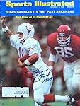 Street, James "Slick" 12/15/69 autographed magazine