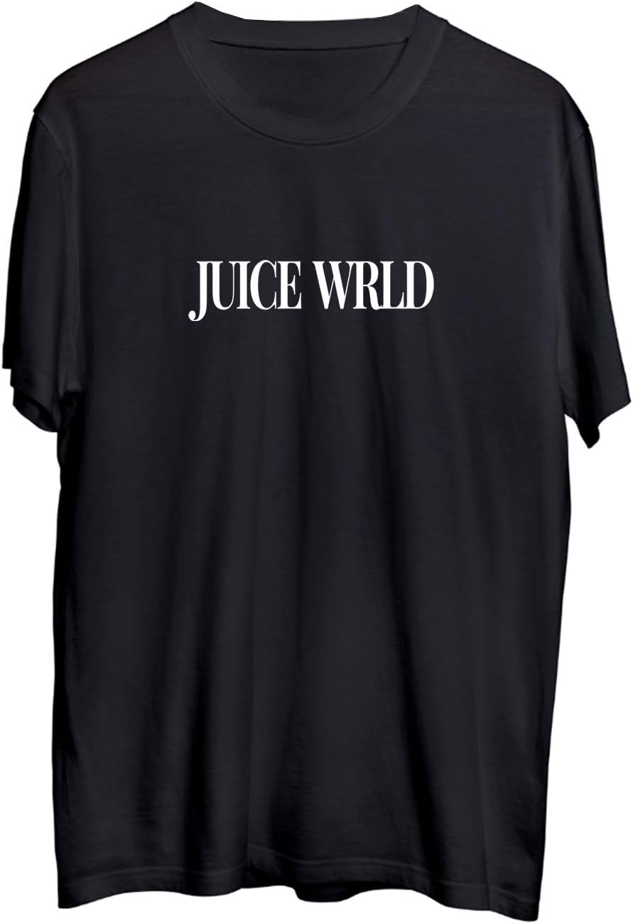 MTNACLOTHING Juice Wrld Rap Music Legend Minimalist Version_MA0201 T-Shirt Shirt Men