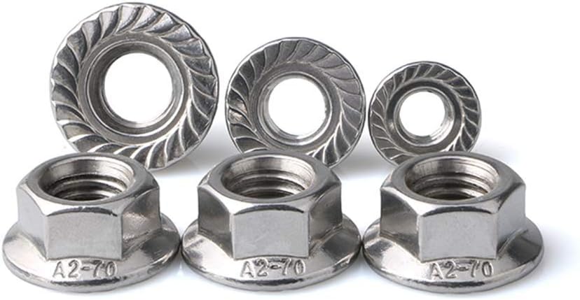 50 PCS M6-1.0 Acorn Cap Hex Locknuts - 304 Stainless Steel, Bright Finish, For Construction & Automotive Use - View #9