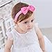 Ribbon Baby Headbands with Hair Bow for Newborn,Infant,Toddler and Baby Girls,Elastic and Soft Head Wrap(20Pcs)