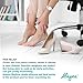 Silicone Gel Heel Protector - Plantar Fasciitis Soft Socks for Hard, Cracked, Dry Skin- One Pair- Moisturizing Protector by Alayna
