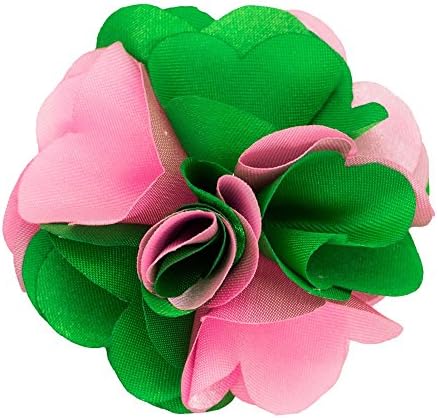 Mens Two-Tone Flower Lapel Pin - Handmade Flower Lapel Pins for Men Suits - Elegant Tuxedo Accessories - Unique Gifts for Him, Husband, Father, Groom (One Size)