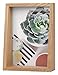 Umbra Edge Wooden Picture Frame and Photo Display for Table Top or Wall​, 5x7-Inch, Natural, 5 by 7-Inch