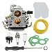 Hilom Carburetor with Air Filter Fuel Line Filter for Husqvarna 235 235E 236 236E 240 240E Chainsaw Jonsered CS2234 CS2238 CS2234S CS2238S Replaces 574719402 545072601 Carb