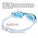 Swedes Swedish Goggles with Bungee Strap (Blue)