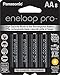Panasonic BK-3HCCA8BA eneloop pro AA High Capacity Ni-MH Pre-Charged Rechargeable Batteries, 8 Pack primary