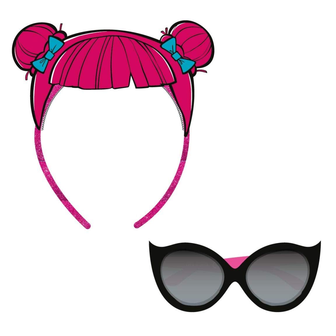 Cerdá Girls’ Gafas De Sol Blister LOL Sunglasses, Black (Negro), 40