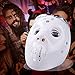 Light up Mask, DAXIN DX LED Halloween Scary Mask US Flag/Skeleton Costume for Men Women Kids,LED Jason Mask,Medium
