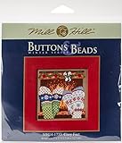 Cozy Feet Beaded Counted Cross Stitch Kit Mill Hill Buttons & Beads 2017 Winter Series MH141733