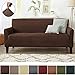 Home Fashion Designs 1-Piece Spandex Slipcover Dawson Collection. (Sofa, Mocha)