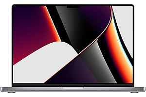 Apple Late 2021 MacBook Pro with Apple M1 Pro chip, 16-inch, 16GB RAM, 1TB SSD, Space Gray (Renewed)