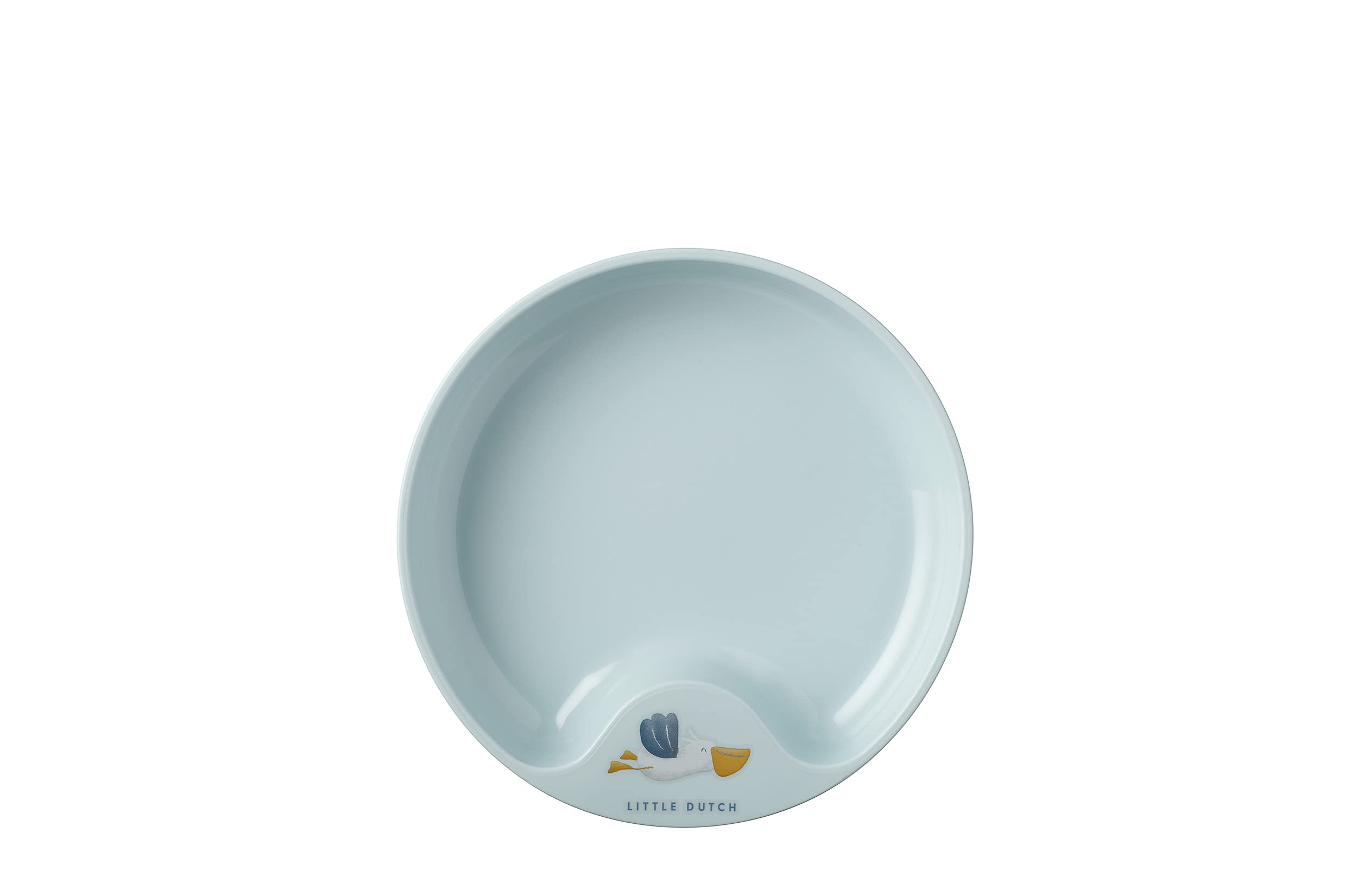 Mepal – Self-feeding plate Mepal Mio – Children practice plate – BPA-free baby learning plate – Children’s tableware - Dishwasher safe - Sailors Bay
