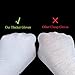 Amariver White Cotton Gloves, 6 Pairs 9.4'' Extra Large Size 12 Pcs Gloves