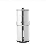 Travel Berkey Gravity-Fed Water Filter with 2 Black