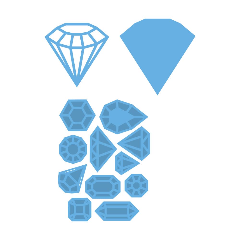 Marianne Design Creatables, Diamond & gem Stones, for Paper Craft Projects