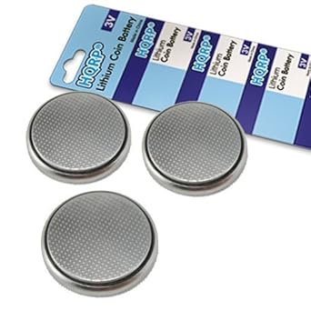 Amazon Com Hqrp 3 Pack Lithium Coin Battery Compatible With Samsung 3d Active Shutter Glasses Ssg2100ab Ssg 3100gb Ssg2100za Plus Coaster Industrial Scientific