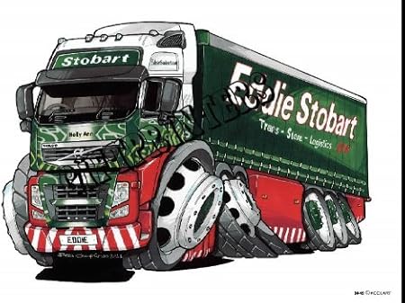 personalised eddie stobart truck