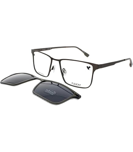 Amazon.com: Flexon Eyeglasses FLX 1006 MAG-SET 033 Matte Gunmetal