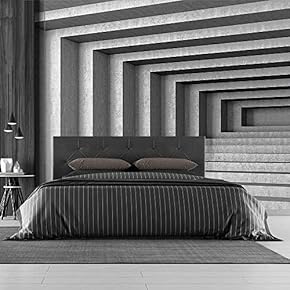 Wall Mural Black and White Industrial Buildings Removable Self-Adhesive Large Wallpaper - 66x96 inches