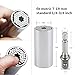 Universal Socket-Ratchet Universal Sockets Metric Wrench Adapter 1/4 inch to 3/4 inch Professional Repair Tools (1pack)