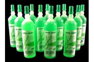 JM Bamboo 12 Bottles of Super Green Plant Food - Lucky Bamboo Fertilizer
