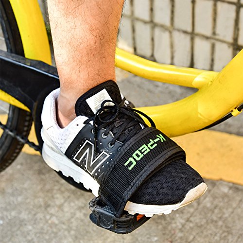 image for ZOSEN Bicycle Pedal Straps for Fixed Gear Mountain Bike Nylon Pedal St
