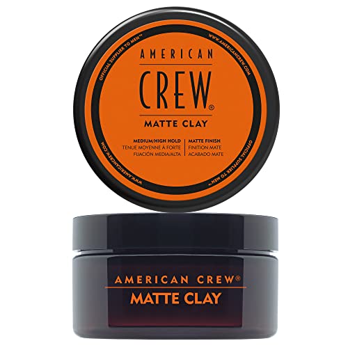 American Crew Men's Matte Clay, Medium-High Hold & Matte Shine, 3 oz
